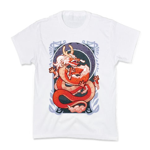 Art Nouveau Dragon Kid's Tee